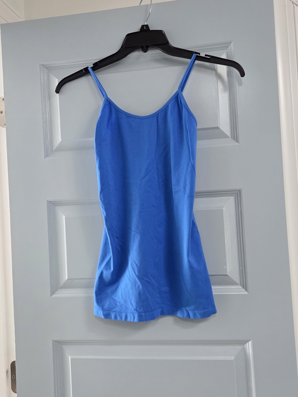 Blue Women's Cami Tank Top - Lightweight Everyday Layer